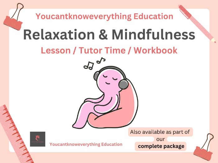 Relaxation and Mindfulness Pupil Workbook