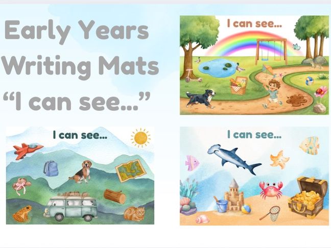 Writing Mats Prompts EYFS