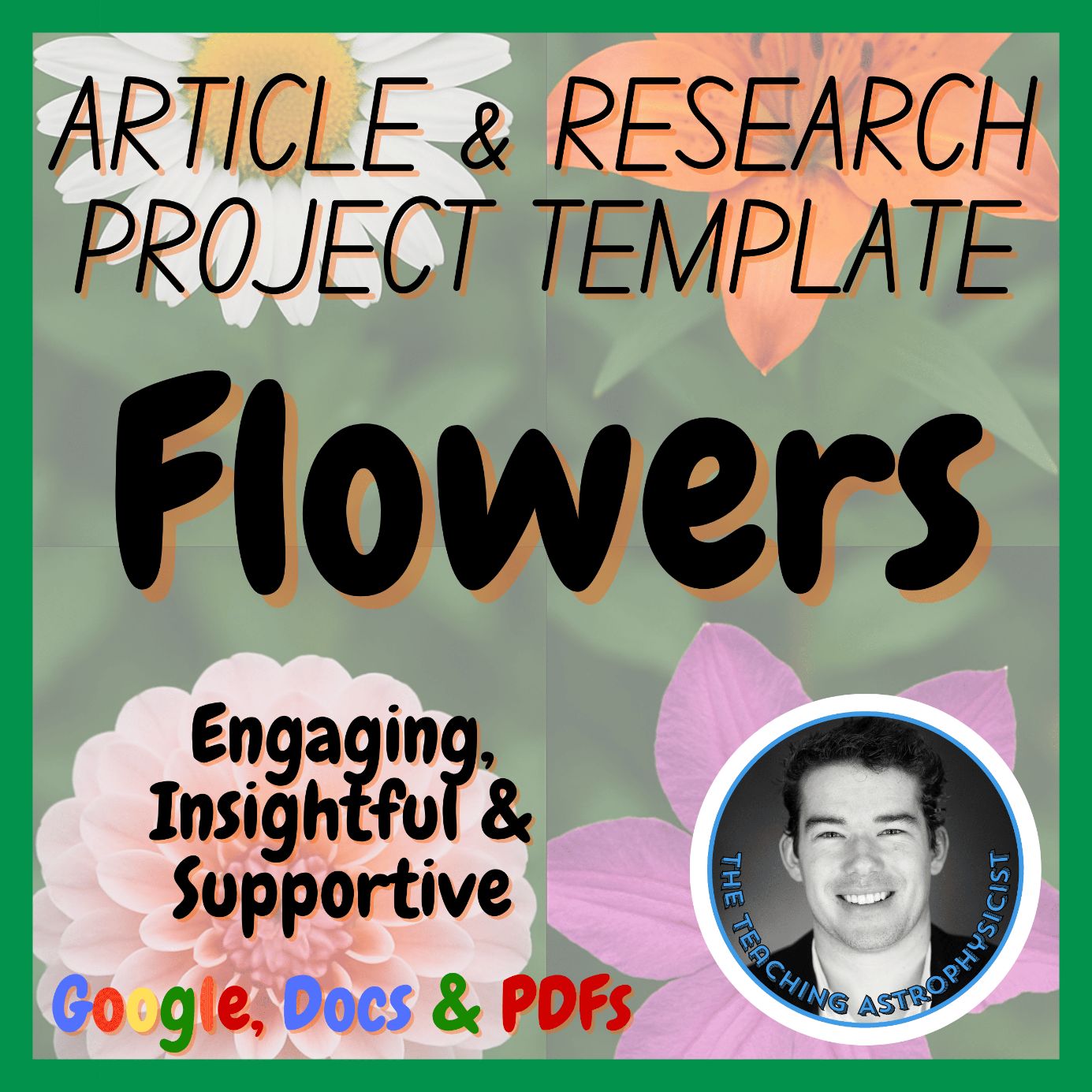 Flowers | Biology / Life Science Article + Research Project Template