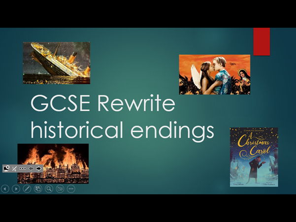GCSE Rewriting historical endings