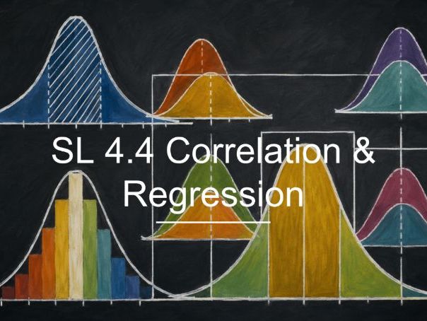 IB Maths AA SL 4.4 - Correlation & Regression