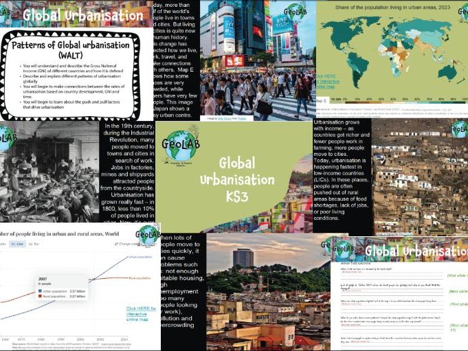 Urbanisation Global Patterns