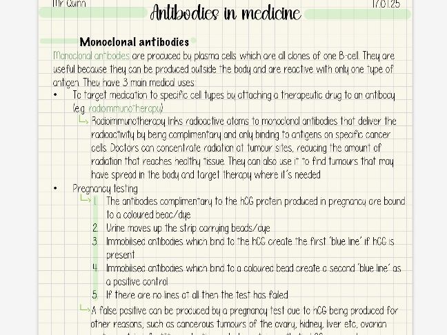 A* A-LEVEL BIOLOGY NOTES - Cells