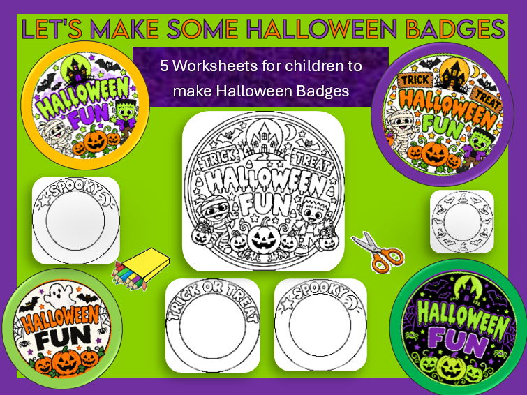 Let's make some Halloween Badges