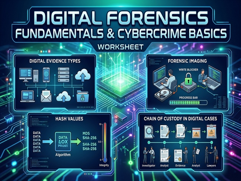 Digital Forensics Fundamentals & Cybercrime Basics