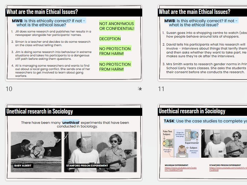 GCSE SOCIOLOGY - FULL RESOURCE BUNDLE