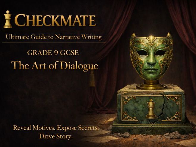 GCSE Narrative Writing: Dialogue Mastery Pack (IGCSE / GCSE English Language, Grade 7–9, Structure &