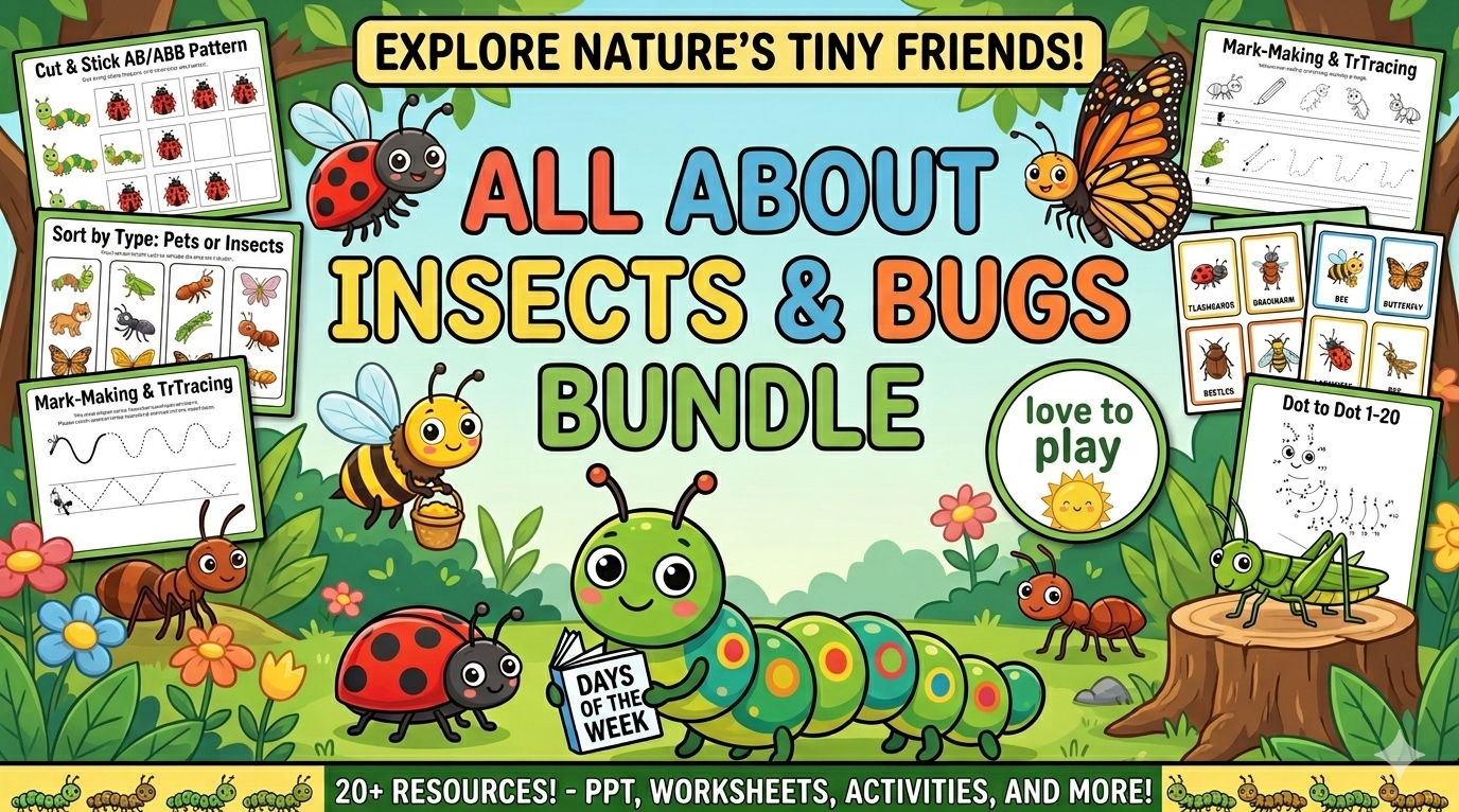 All About Insects & Bugs Bundle: Nature's Miniature World