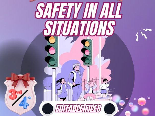 Road & Rail Safety – Everyday Safety Lesson Pack (Primary)