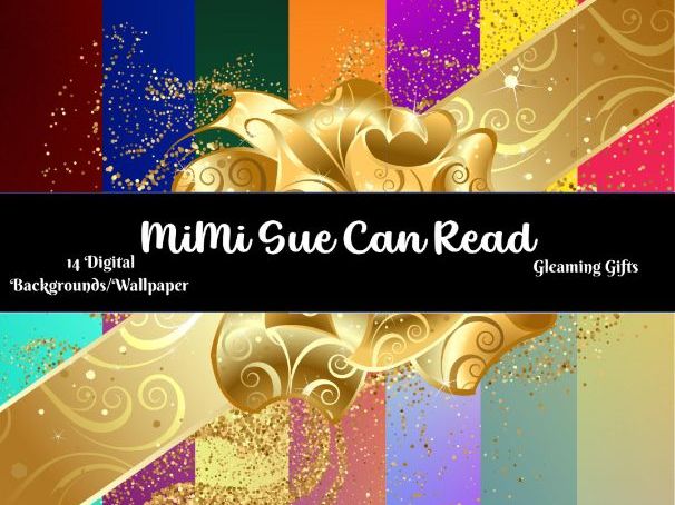 Gleaming Gifts 14 Digital Wallpapers/Backgrounds (300 dpi)