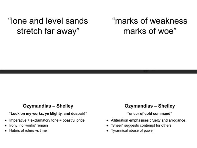 GCSE English Literature – Power & Conflict Poetry Quote Flashcards (AQA)