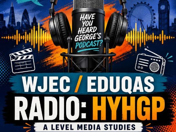 WJEC Eduqas A Level Media Studies | Have You Heard George’s Podcast - Mind Map & Exam Questions |