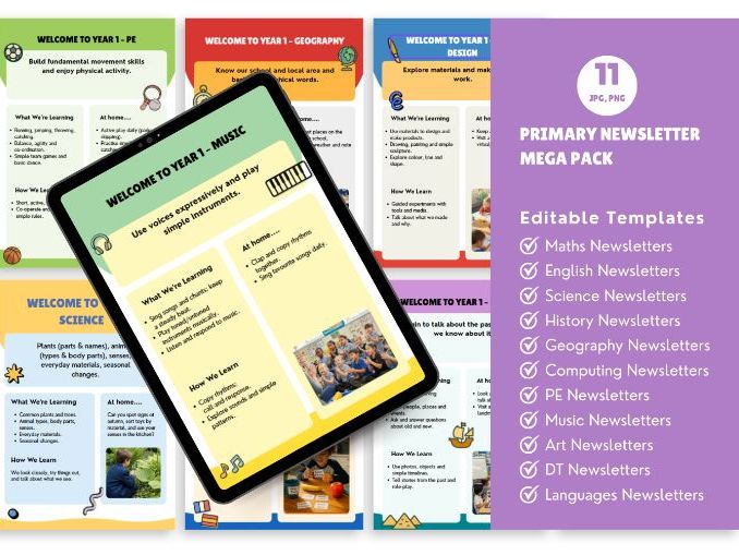 Music Primary Curriculum Overview Pack Y1-Y6