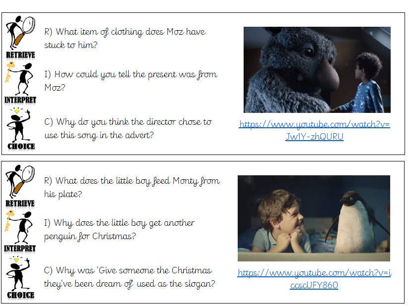 Christmas Guided Reading Starters Teaching Resources