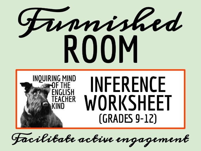 "The Furnished Room" by O. Henry Close Reading Analysis Worksheet and Answer Key