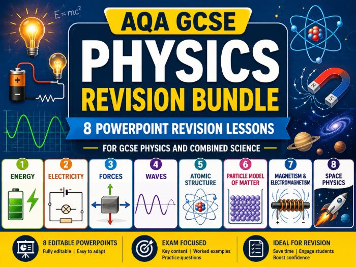 AQA GCSE Physics Revision Bundle
