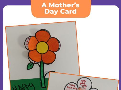 Mother's Day Flower Card Craft