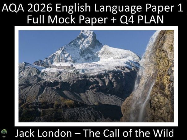 One AQA GCSE English Language Paper 1 Mock | Q4  Plan (Lon)