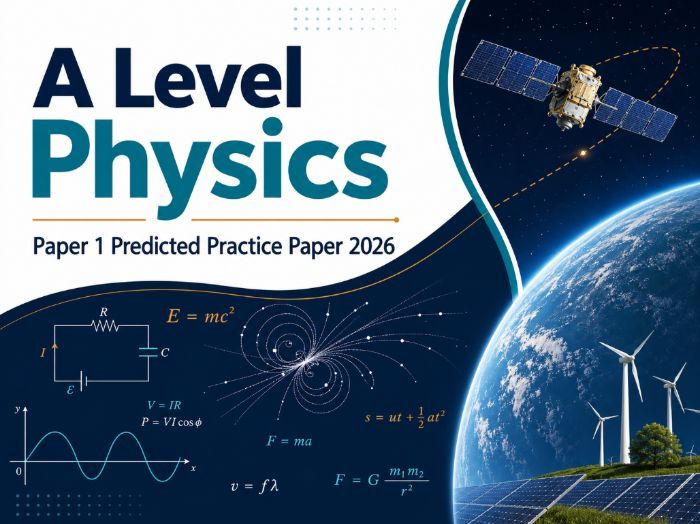 Edexcel A Level Physics 9PH0 Paper 1 Predicted Practice Paper 2026