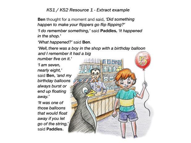 Resource 1 - KS1 / KS2 book, play script and comprehension quiz.