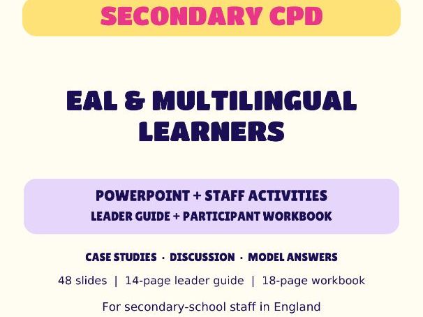 EAL & Multilingual Learners | Secondary CPD