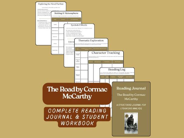 The Road by Cormac McCarthy – Complete Reading Journal & Study Guide