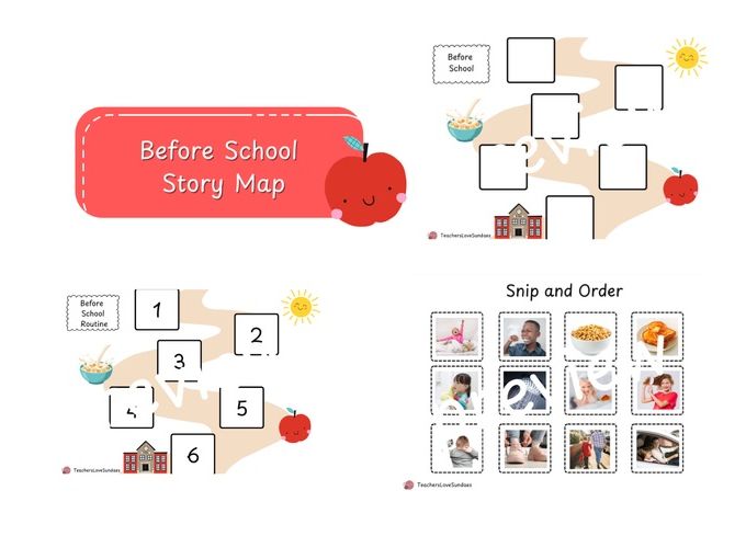 Before School Story Map