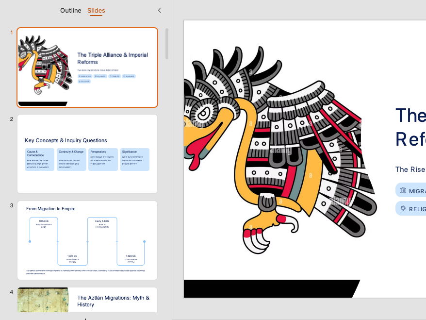 IB DP History | Climate and Innovation | Aztec Empire - What prompted innovation?