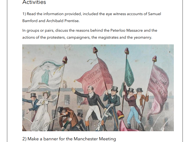 The Peterloo Massacre