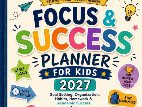 Focus & Success Planner for Kids 2027