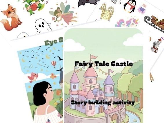 Fairy Tale Castle - Story building, Speech & Language, SEN / EYFS / KS1