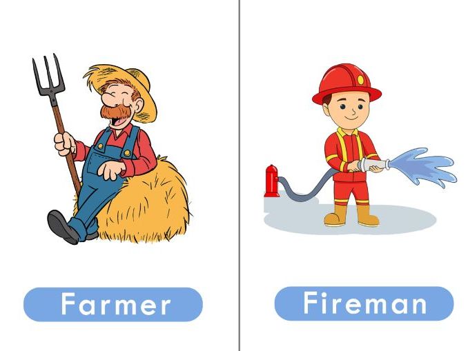 Jobs & Professions Flashcards | Occupations ESL Vocabulary Cards | Printable English