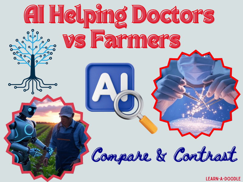AI Helping Doctors vs Farmers: A Compare and Contrast Sample Answer Explained