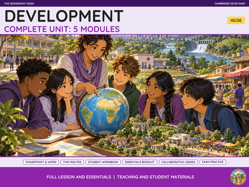 Development Geography | Complete Unit and Nepal Case Study