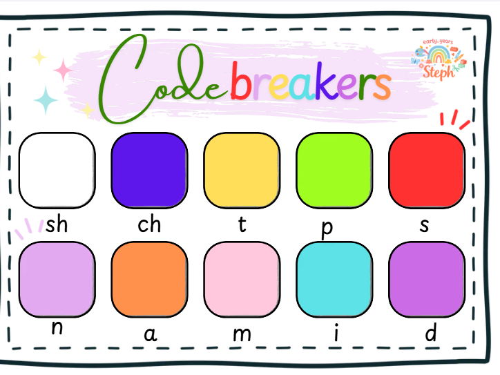 Phonics code breakers
