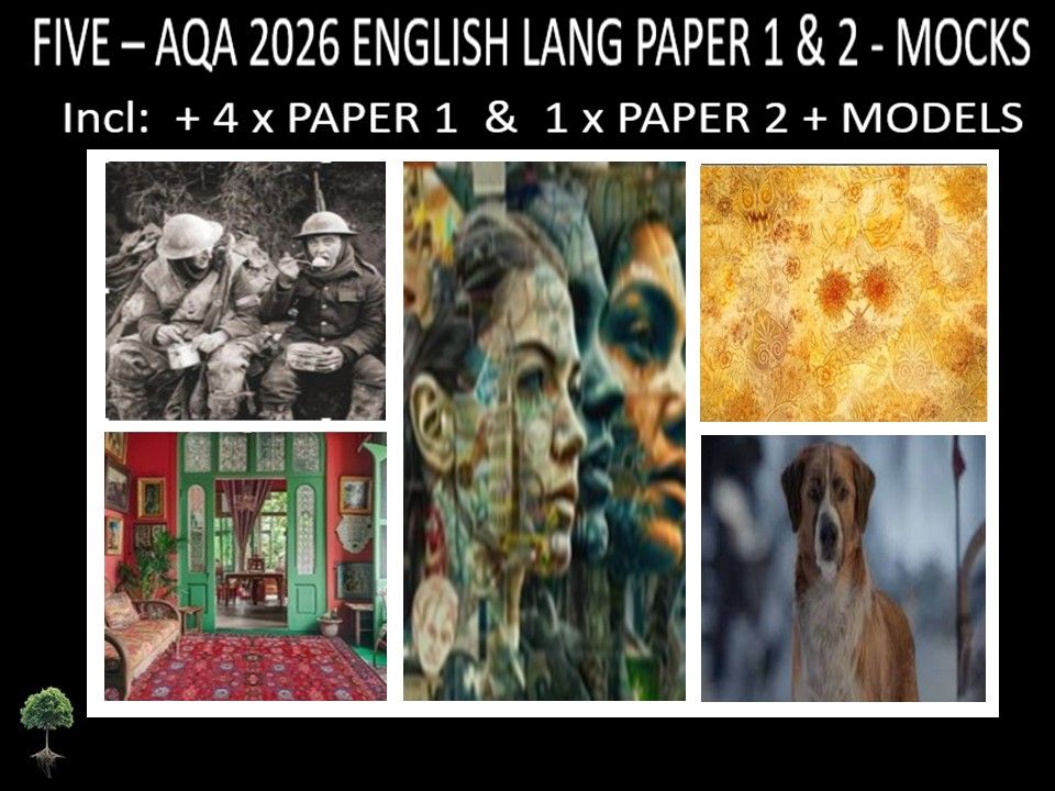 FIVE - AQA PAPER 1 & 2 | 2026 FULL MOCKS | MODELS