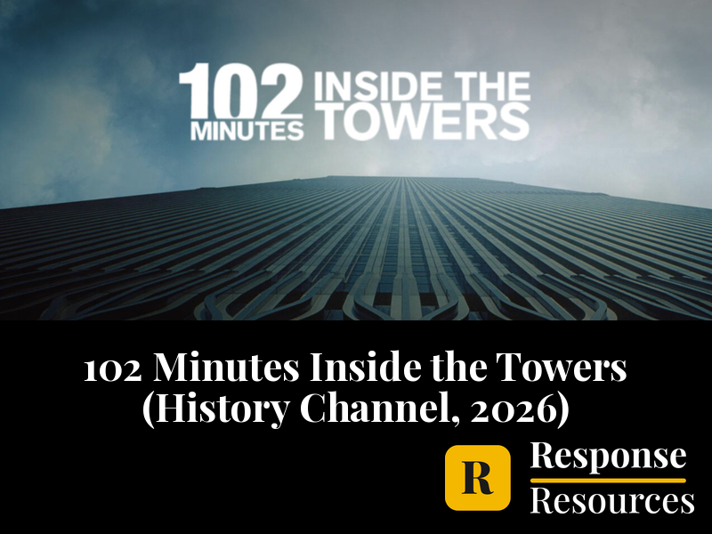 102 Minutes Inside the Towers 9/11 Documentary Worksheet + Google Forms