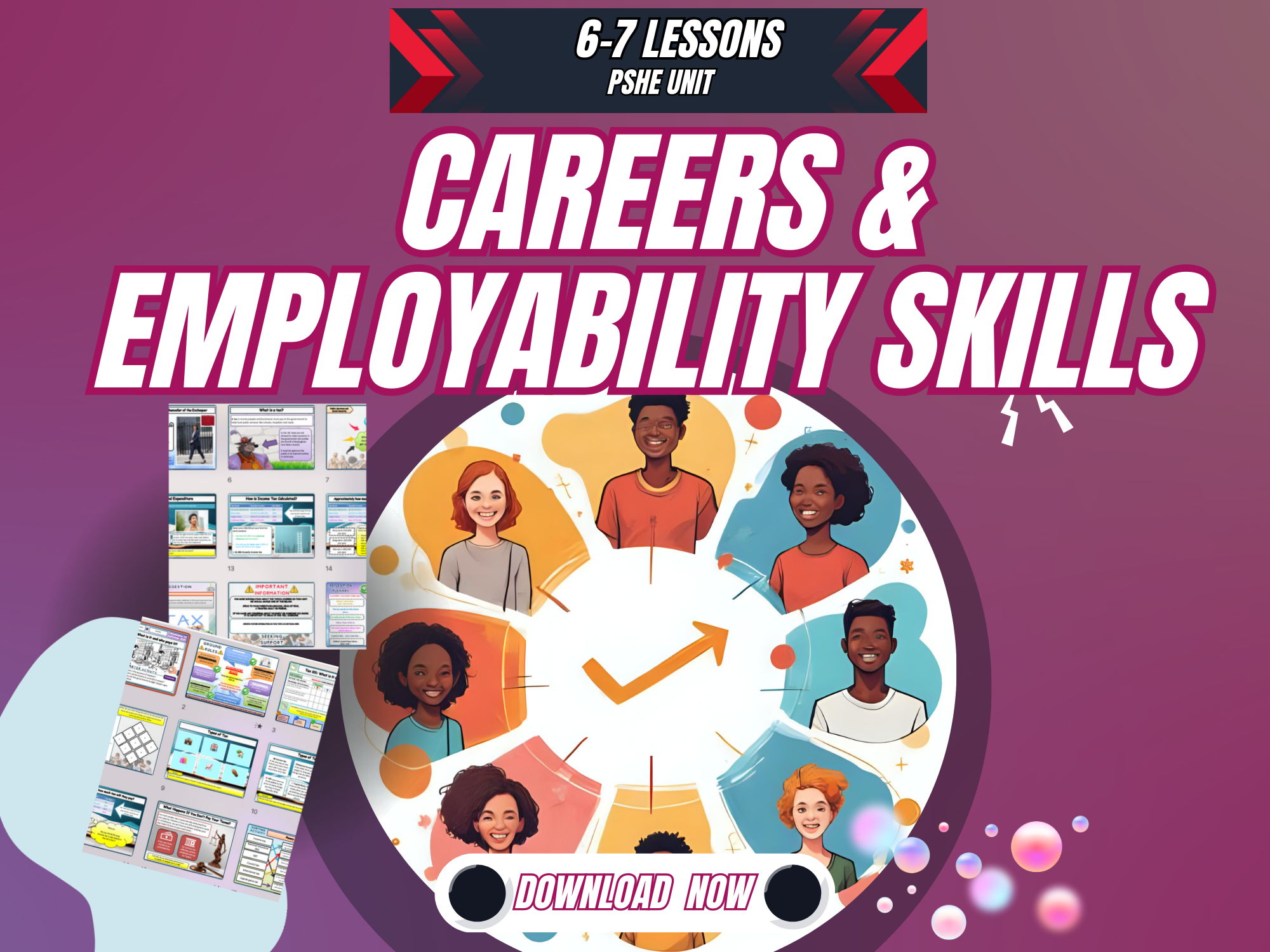 Careers and employability skills lesson bundle KS3 KS4