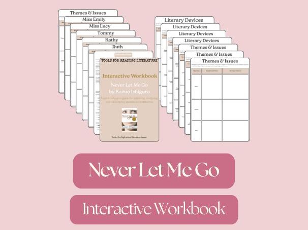 Never Let Me Go – Interactive Workbook: Key Quotes, Themes & Literary Devices