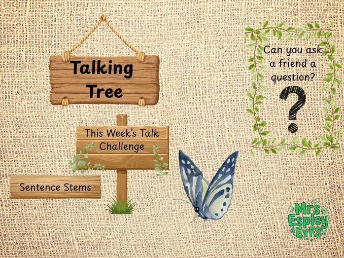 Oracy Display Pack - 'Talking Tree'