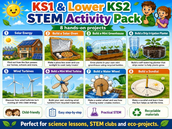 KS1 and Lower KS2 STEM Activity Pack