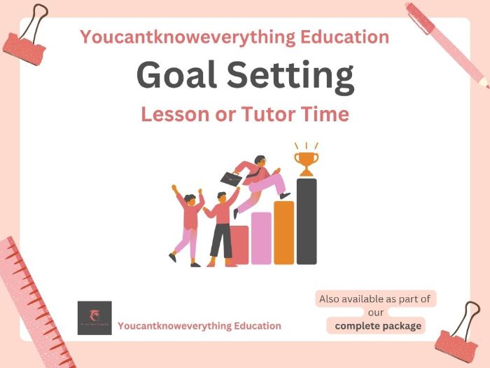 Goal Setting Lesson