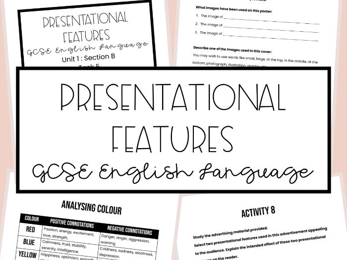 GCSE Presentational features Introductory Pack | CCEA NI