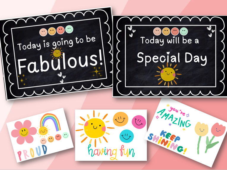 Fabulous Day Poster Monochrome