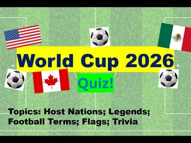 Football World Cup 2026 Quiz