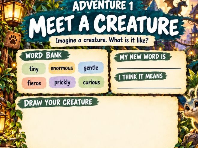 Primary Writing Frames for SEND | Word Banks, Vocabulary and Level Up Challenges