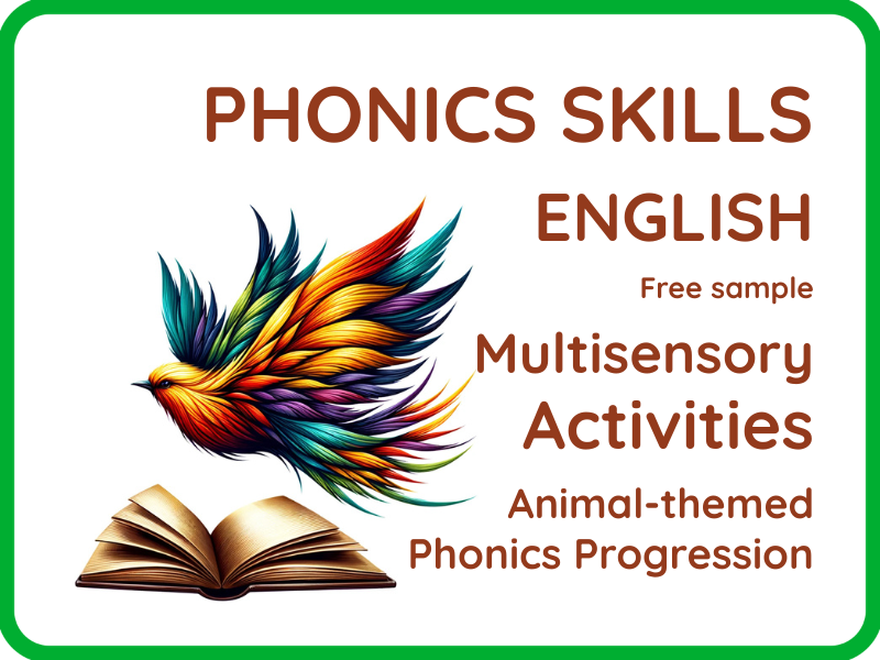 Animal-Themed Phonics Progression - Free Sample