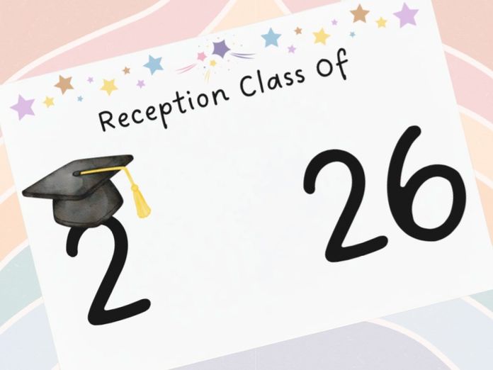 End of Year - Reception Class of 2026 Hand Print