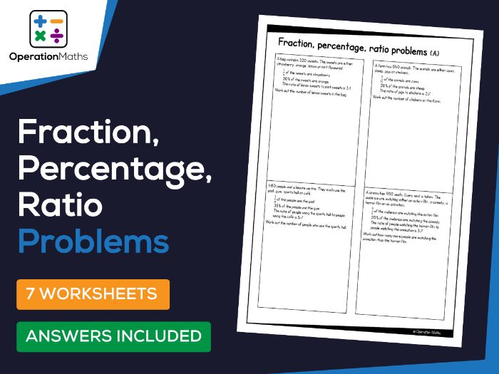 Fraction, percentage, ratio problems