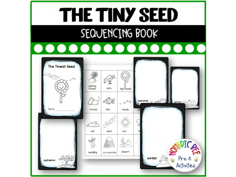 The Tiny Seed Activities - Sequencing Book